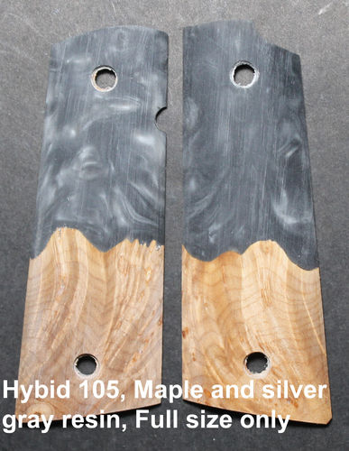Maple/Resin hybrid full size set, $185 base price