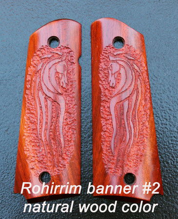Rohirrim banner #2, natural wood color (bloodwood shown)\\n\\n1/19/2016 8:56 PM