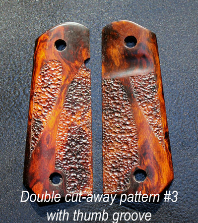 Double cut-away pattern #3 with thumb groove\\n\\n1/21/2016 10:57 AM