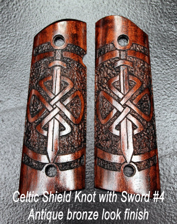 Sword and Shield Knot #4, antiqued bronze look finish\\n\\n1/20/2016 8:52 PM