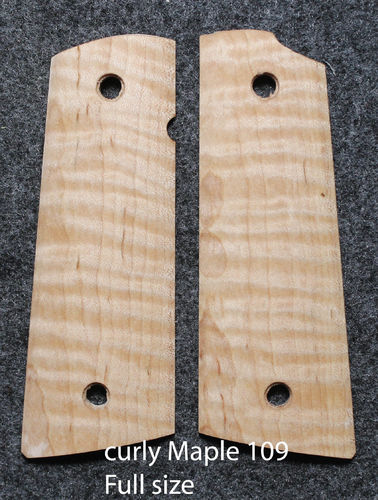 Curly Maple 109, full size, $145 base price