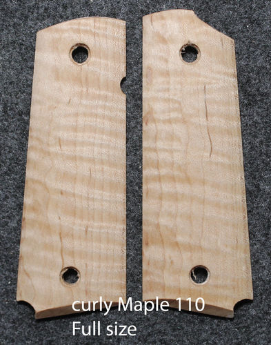 Curly Maple 110, full size, $145 base price