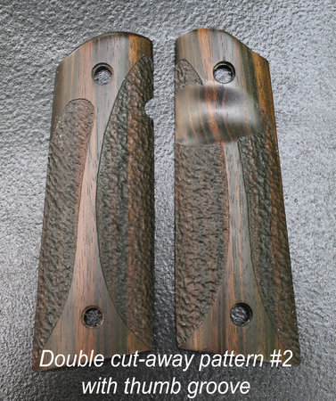 Double cut-away pattern #2 with thumb groove\\n\\n01/21/2016 10:57 AM